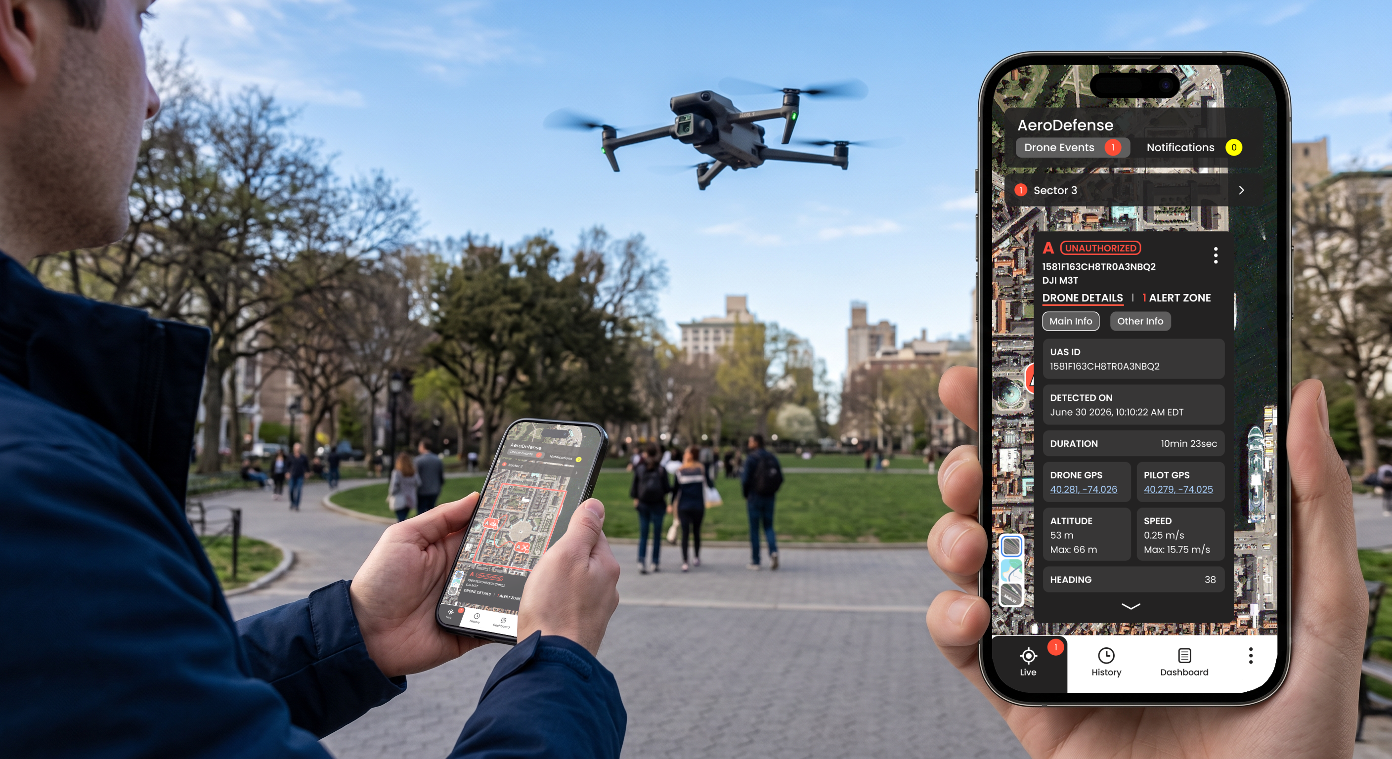 Drones Overhead? What Drone Remote ID Tracking Can and Can’t Tell You