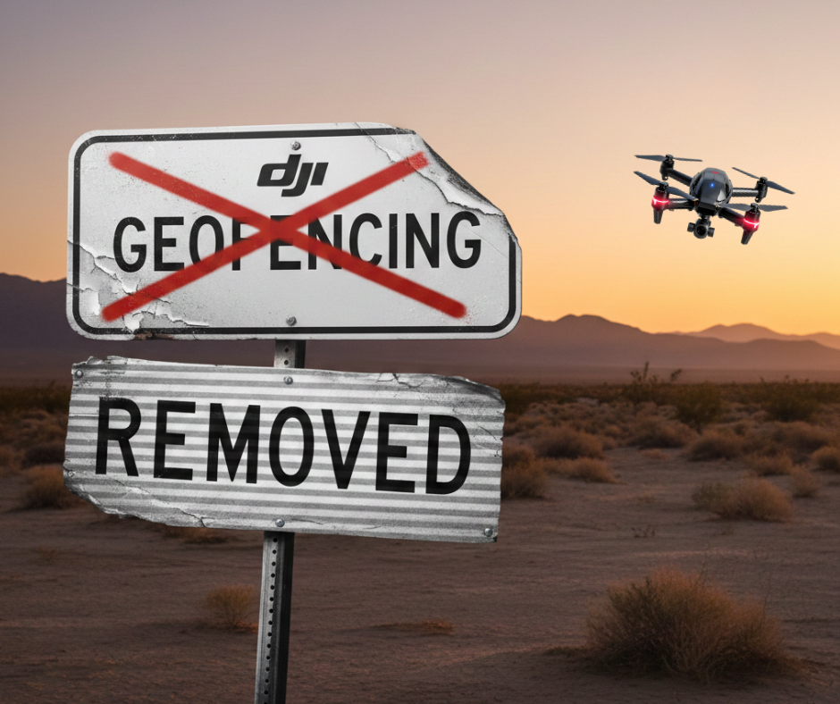 DJI Removes Geofencing: What It Means for Airspace Security